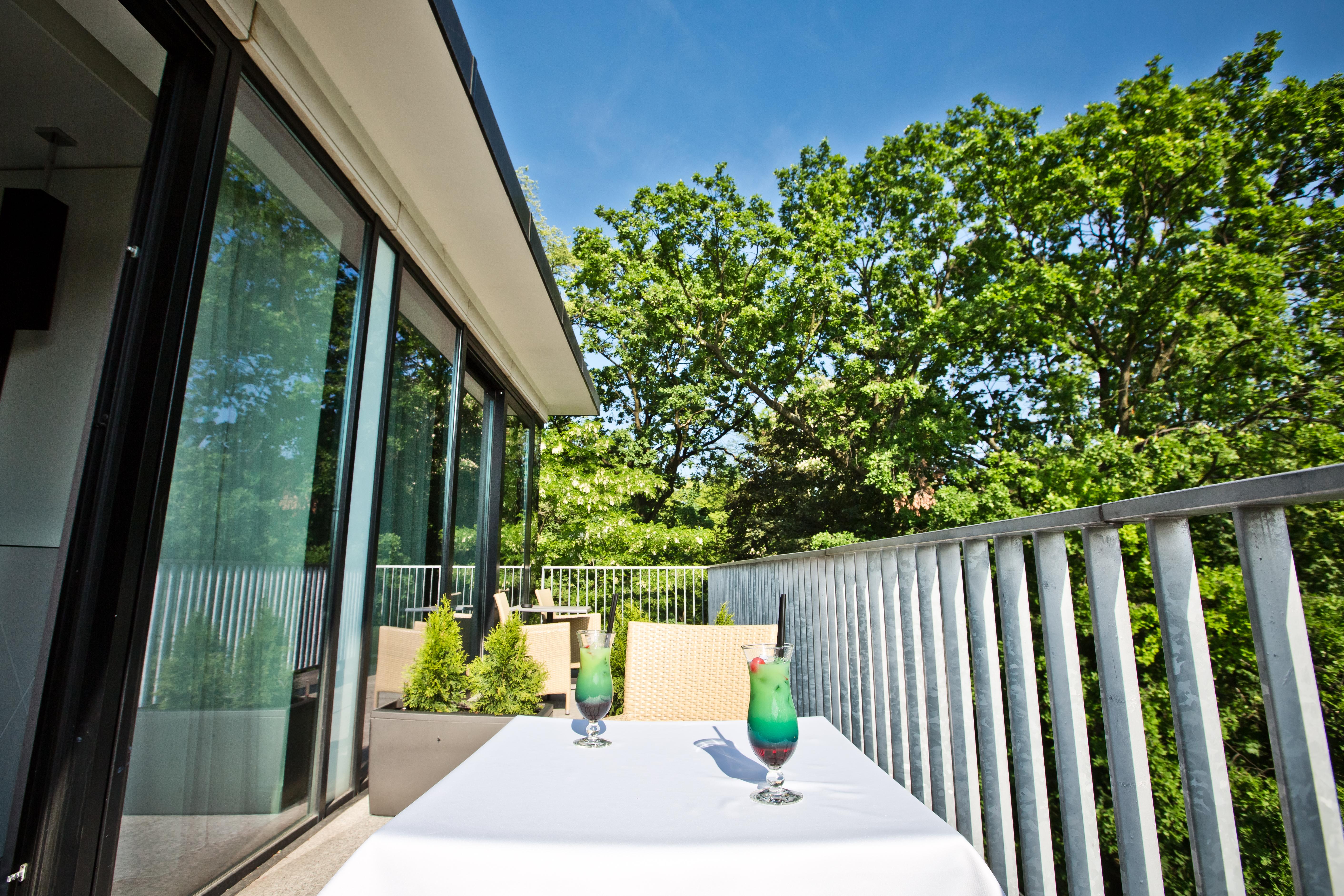 Platinum Palace Boutique Hotel & Spa Βρότσλαβ Εξωτερικό φωτογραφία A balcony